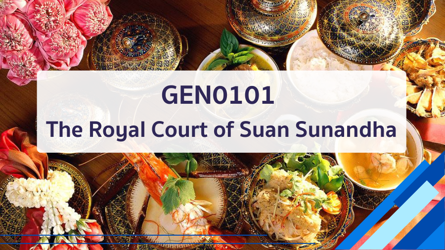(International) GEN0101/GEZ0101 The Royal Court of Suan Sunandha  GEN0101-GEZ0101_Inter