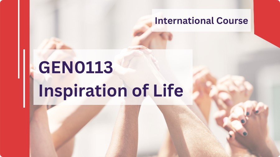 (International) GEN0113 Inspiration of Life GEN0113_Inter
